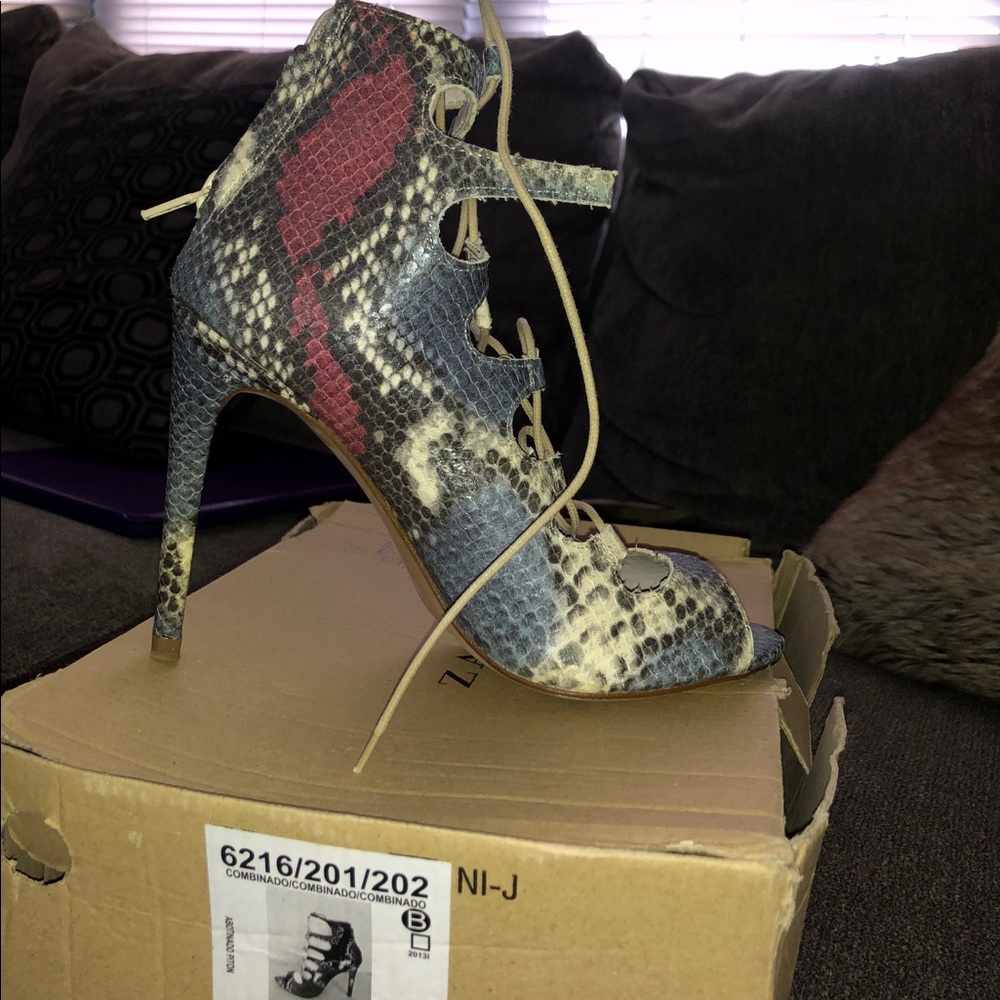 Zara heels.